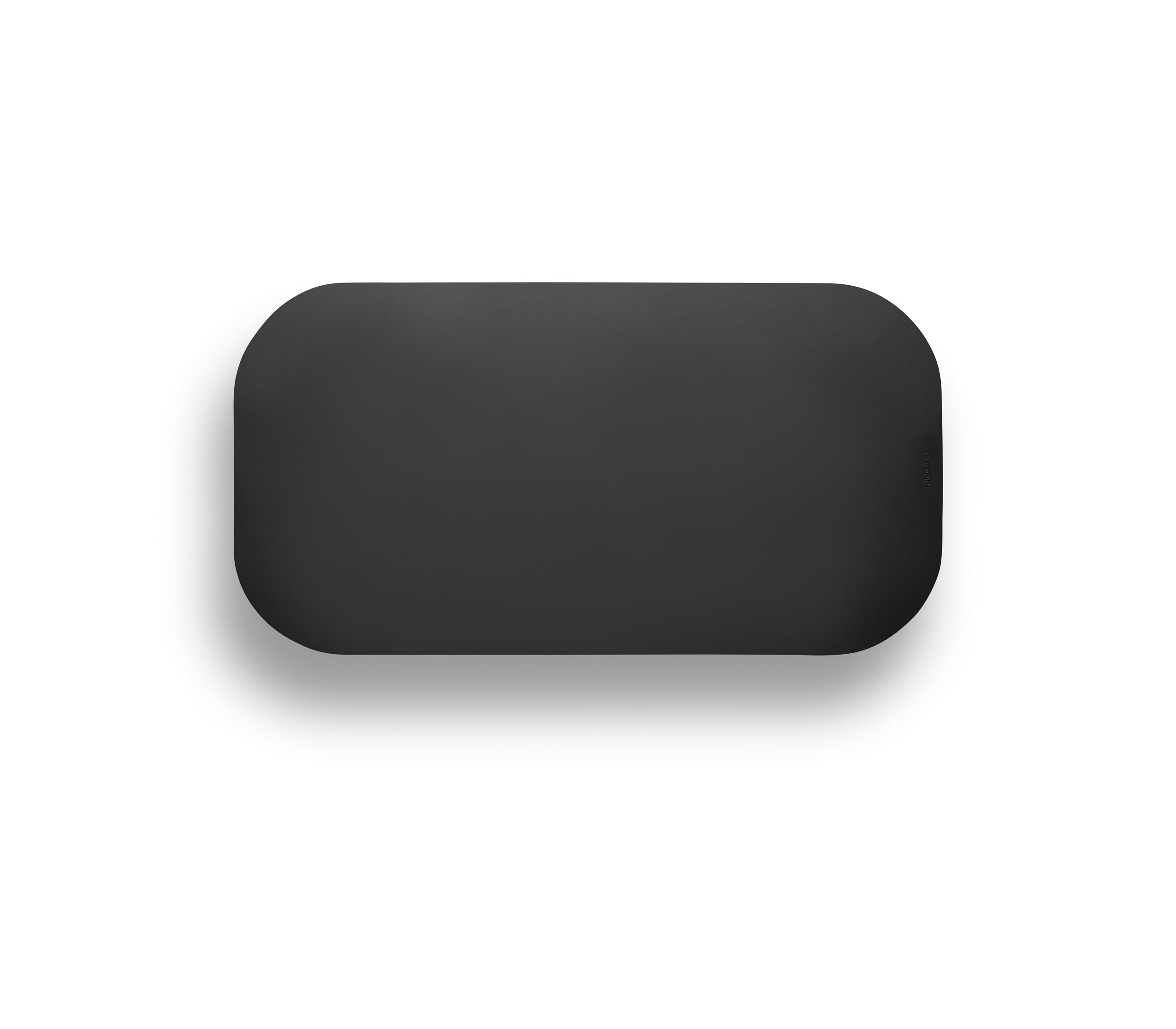 Eva Solo | Black Silicone Rectangular Non-Slip Serving Tray Mat for Steel Tray