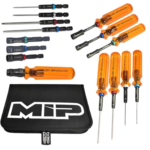MIP Metric Tool Set Kit With Pouch For Traxxas Arrma Losi Axial Redcat RC Cars 5230 MADE IN USA