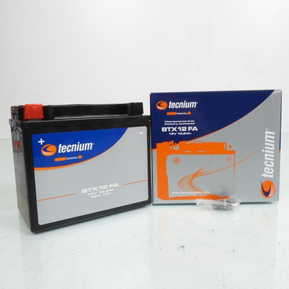 Batería YTX12-BS Tecnium para scooter Kymco People S 300 de 12V 10Ah