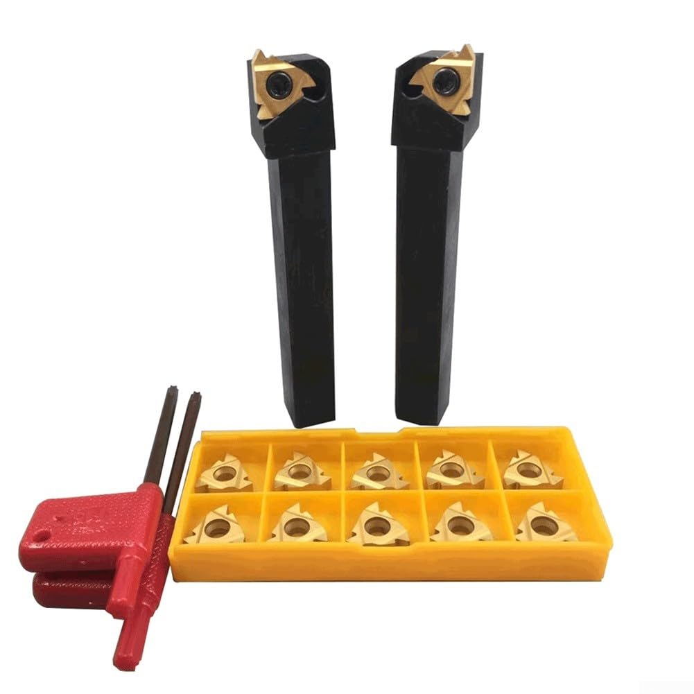 CNC-Drehmaschinen-Werkzeughalter-Kit SER1212H16 SEL1212H16 mit 16ER AG60 16IR AG60 Hartmetalleinsätzen zum Drehen