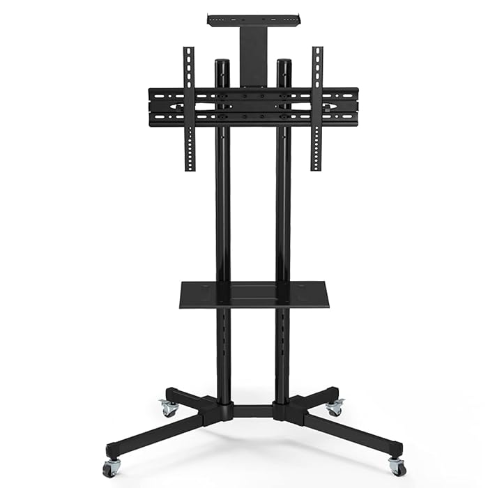 Buy Mobile TV Cart Floor Stand Mount Home Display Free Lifting Trolley