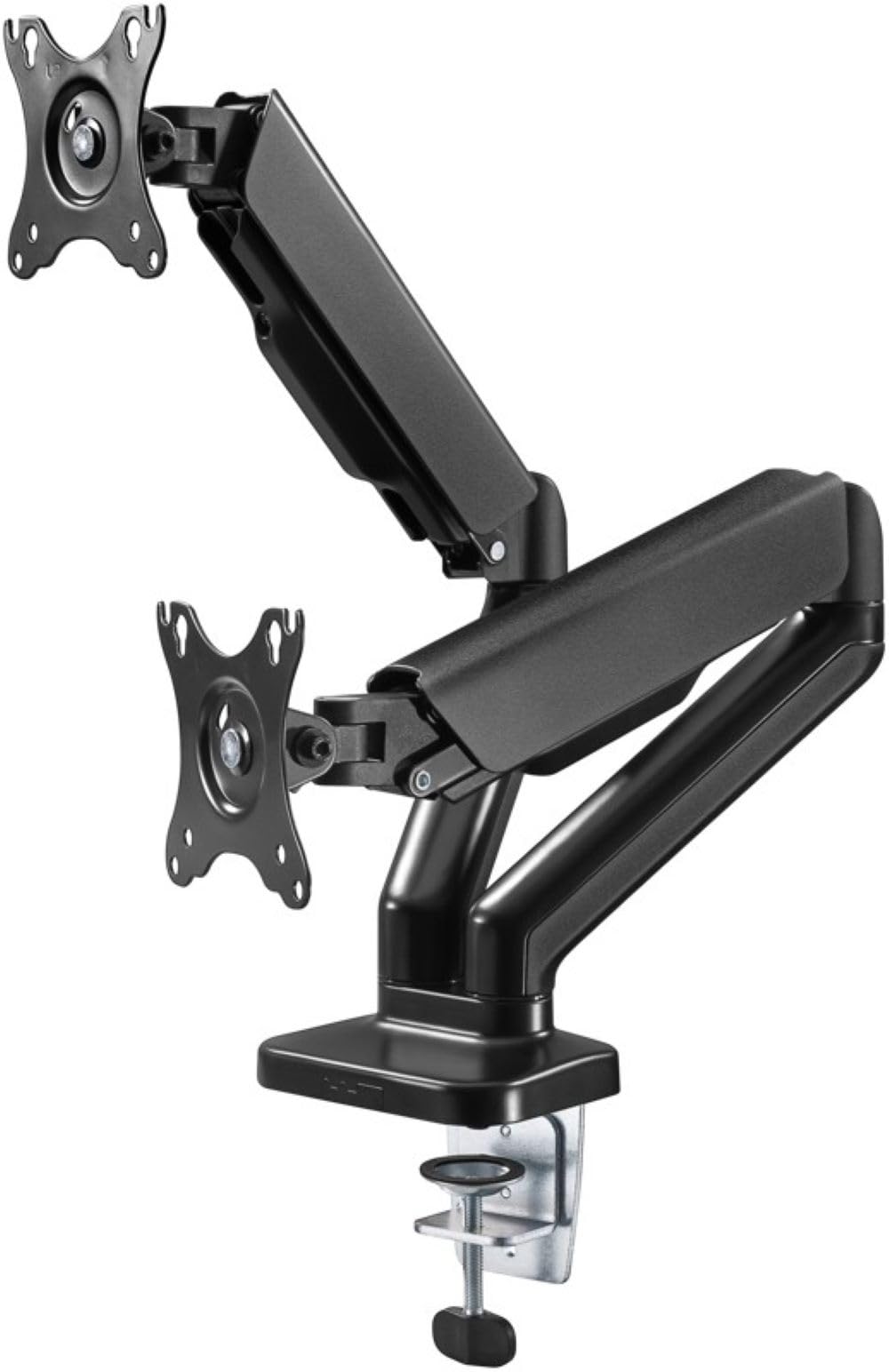Soporte para 2 monitores Gas 17-32" inclinable Giratorio VESA hasta 9 kg