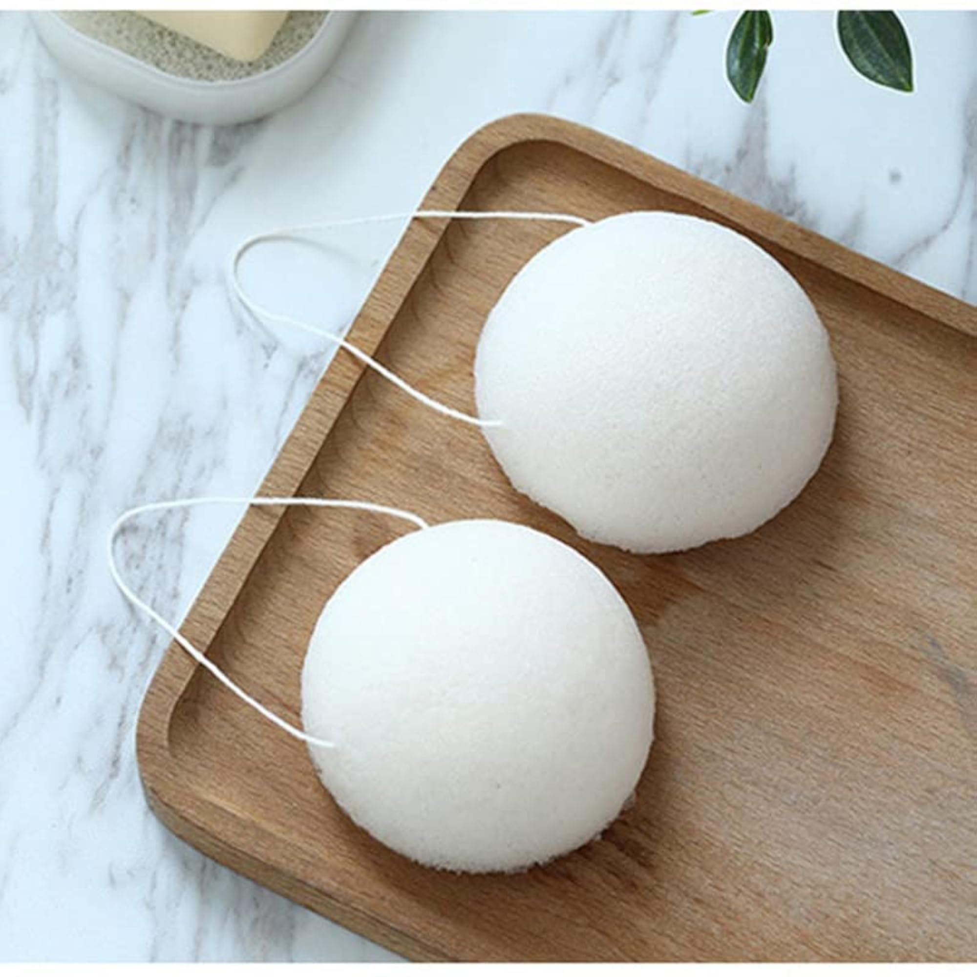 Konjac Facial Sponges Set of 4