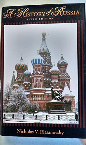 A History of Russia B00161QVKA Book Cover