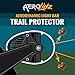 AeroLidz Light Bar Cover - Noise & Wind Silencer for Jeep/Truck Whistle - Dual LED Lights | Straight Lightbar Cover - UV Polycarbonate 50