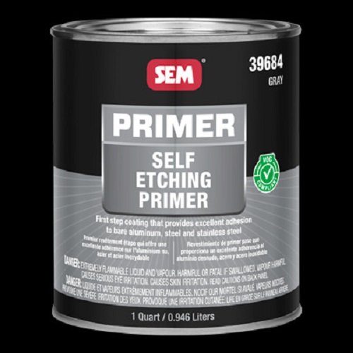 SEM 39684 Self Etching Primer, Gray, Quart