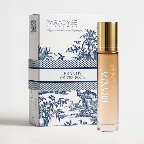 Image of Paradyse Perfumes Brandy on the Rocks | Unisex Eau de Parfum | Boozy Floral & Woody Scent | Long-Lasting Night Out Fragrance | Suitable for Every Occasion | 10 ML