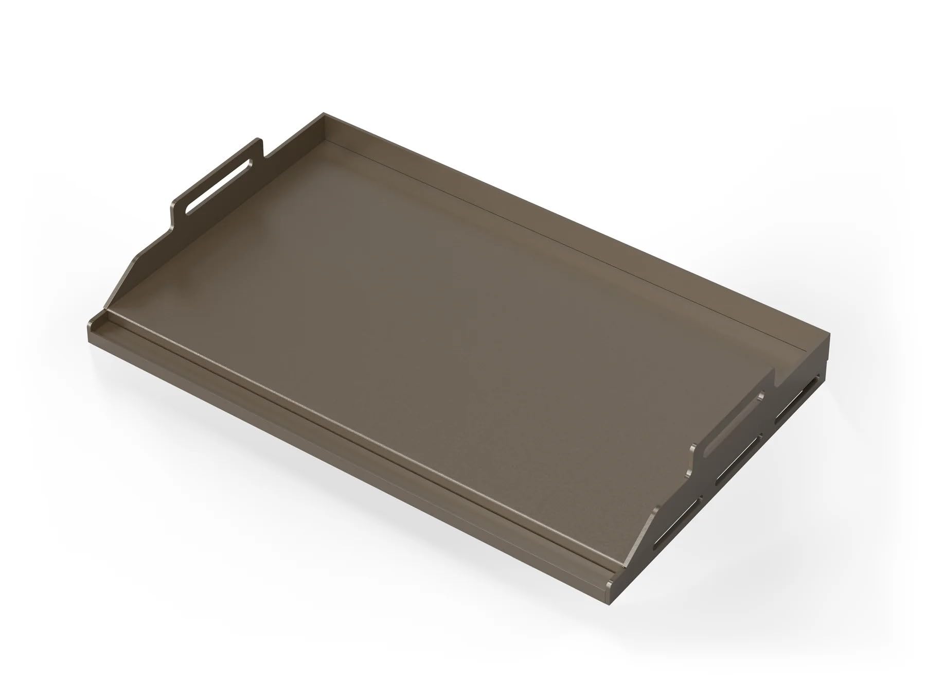 TYTUS Steel Flat Top Griddle Insert for Gas Grill - Full-Size Oil-Coated Steel Griddle Top for Grill with Dual Handles, Compatible with Fresno Series and Most Gas Grills