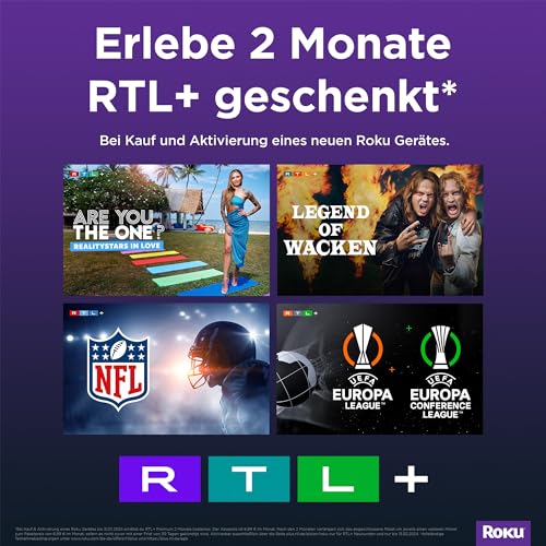 coocaa 50R5G ROKU LED-TV, 50 Zoll UHD SMART TV, 126cm, Fernseher mit Triple Tuner, TV mit WLAN, LAN, HDMI, USB, HDTV, Netflix, Pime, Disney+ – Bild 4