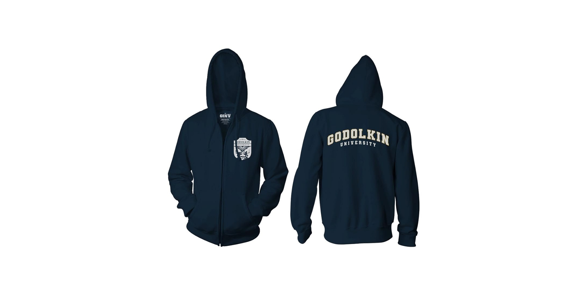 Amazon.com: Ripple Junction Gen V Men's Full Zip-Up Hooded