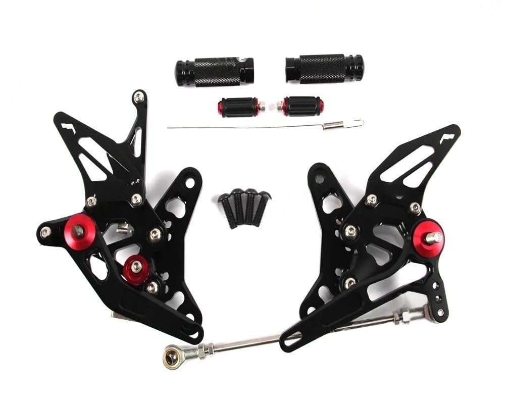 Commandes reculées réglables SV650 SV650X 2016-2023 ensemble arrière pédales - 8