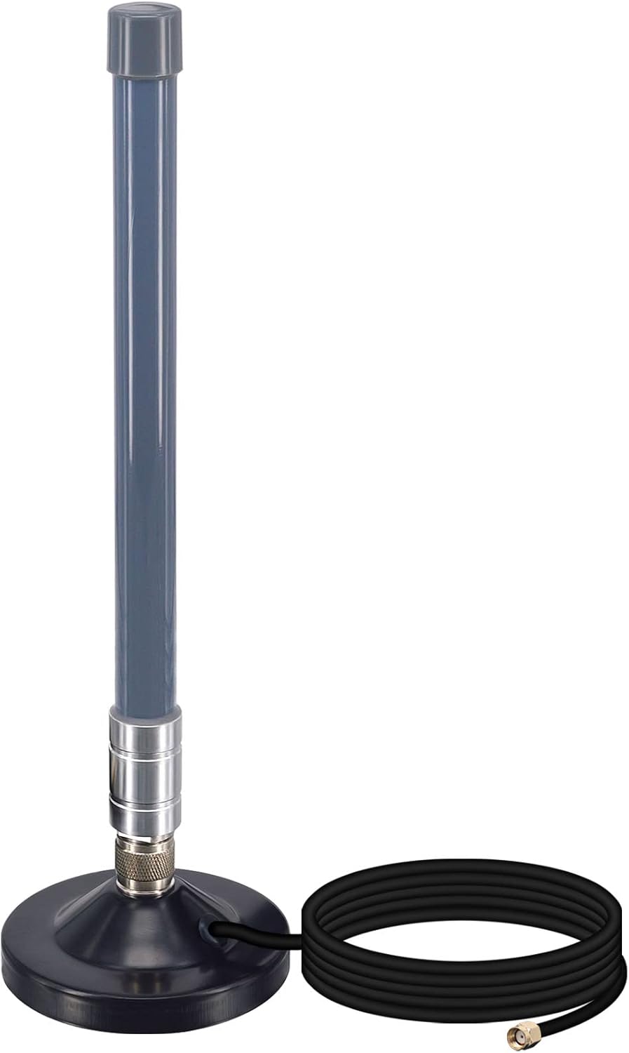 Antena LoRa 868MHz De Fibra De Vidrio - 30cm, 5.8dBi, Con Cable De 5m Y Pararrayos, Para Minería Helium (HNT) Y Dispositivos IoT