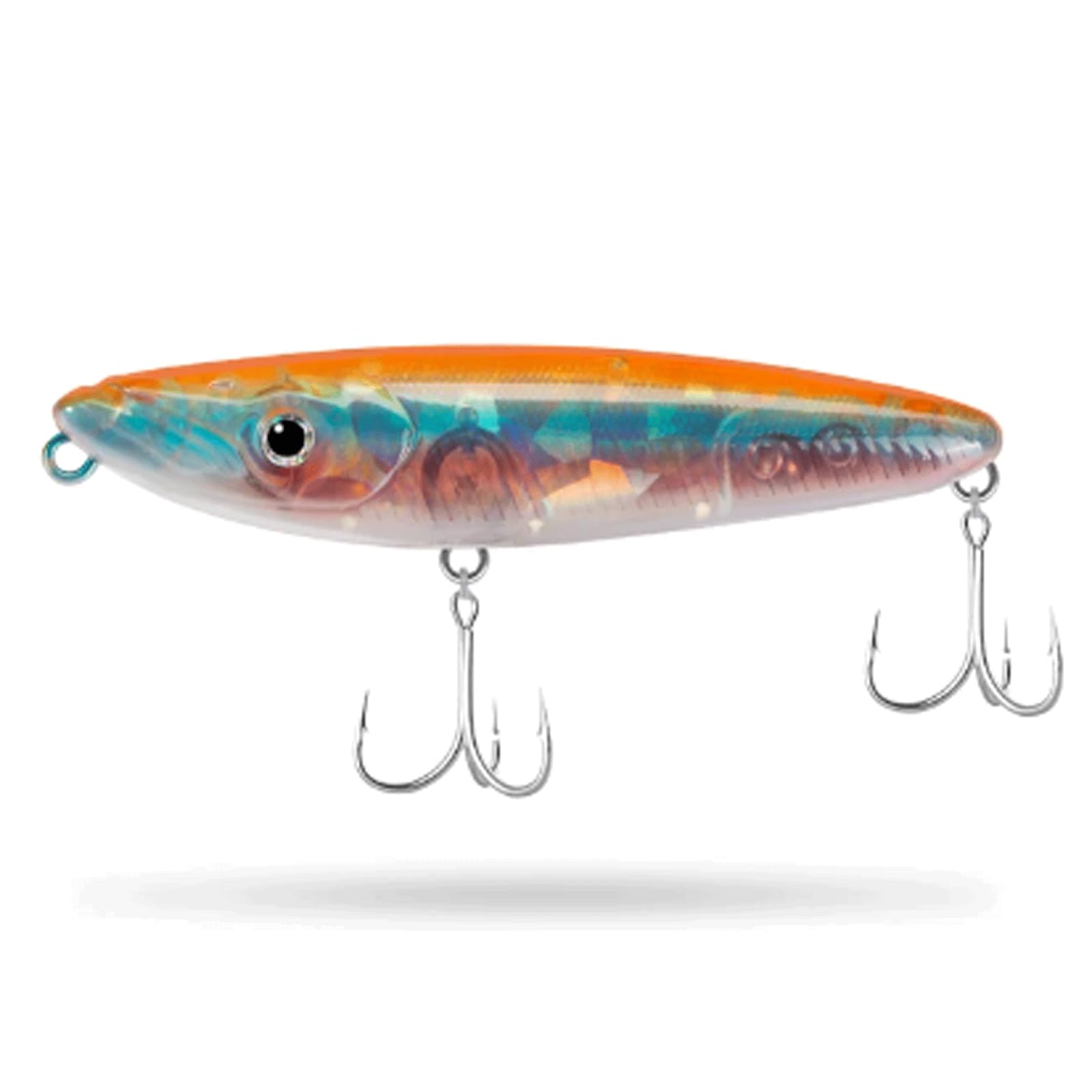 IvyLoutish Fishing Lure Bait Plastic Swimbait Pencil Fish Bait 70mm/140mm Artificial Hard Baits Fishing Tackle for Bass Trout Fishing Tackle