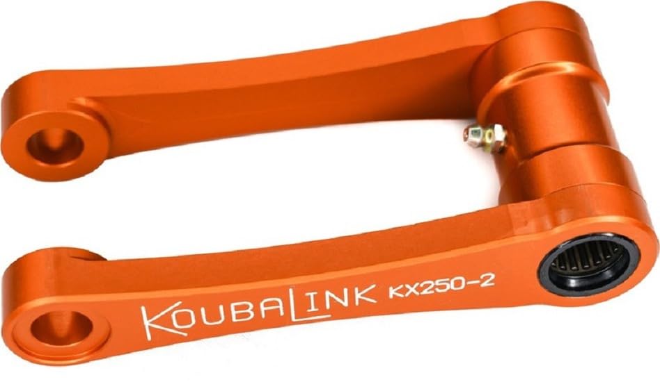 Kit de rabaissement de selle orange pour Kawasaki KX250