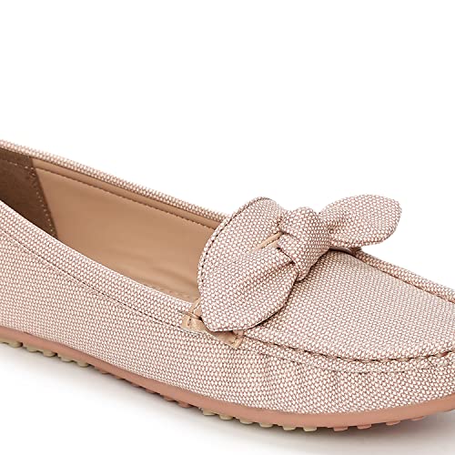 Image of Marc Loire Women Soft Comfortable Anti Slip Flats Loafers for Casual & Office Wear