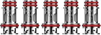 Nevoks SPL-10 Mesh Coil Pack of 5 Evaporator Heads Resistor 1.0 Ohm