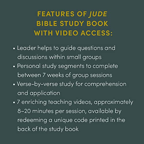 Image of Jude: Contending for the Faith in Today's Culture - Bible Study Book with Video Access