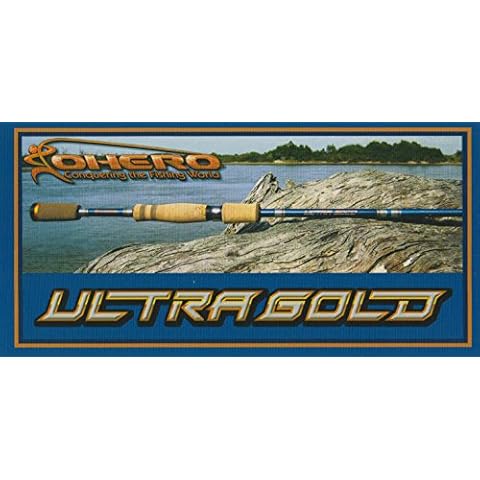 Ohero Ultra Gold 7'6" Medium Light Spinning Rod UGS76ML Cover