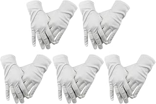 TOPBATHY 24 Pares Guantes de Microfibra Ultra Fina Doméstico y Profesional Paquete de Guantes de Poliéster Antiestáticos Restaurantes y Limpieza
