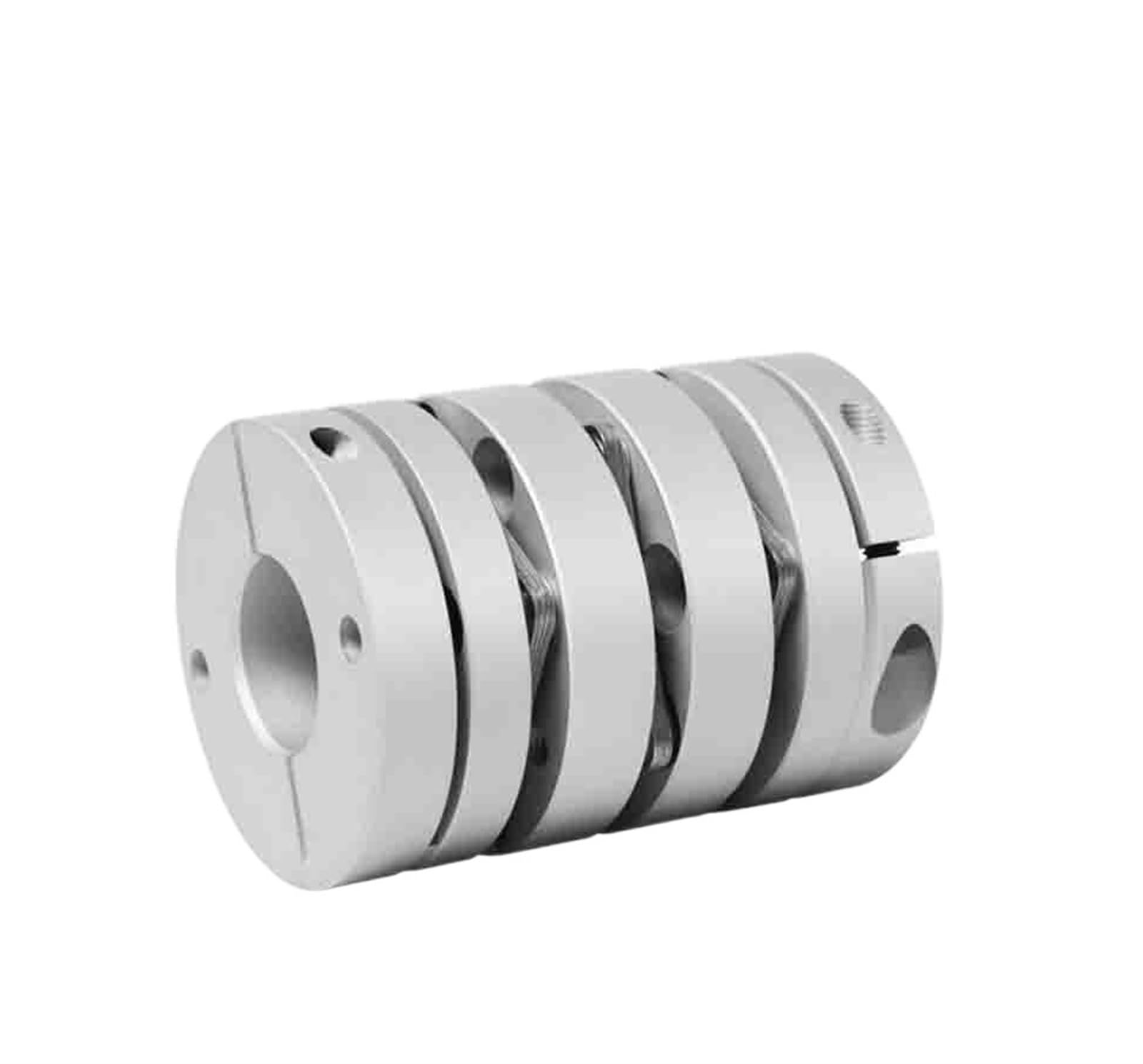Rigid coupling,Stainless steel rigid coupling 1PCS D19L34 Three Diaphragm Disc Shaft Coupler Disk Coupling Encoder Elastic Connector(5x5mm)