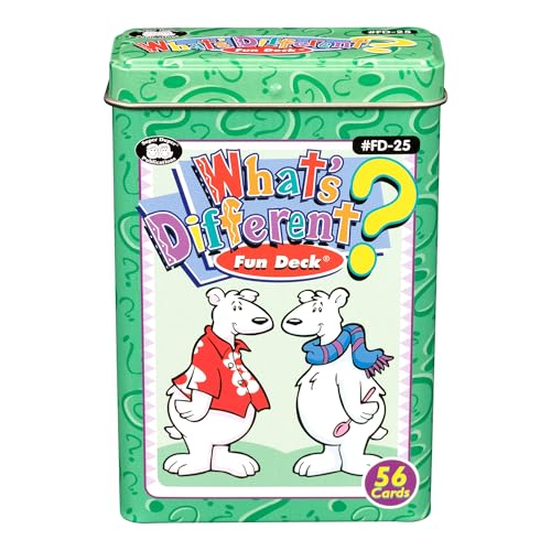 Super Duper Publications | What's Different? Fun Deck Flash Cards | Educational Learning Resource for Children