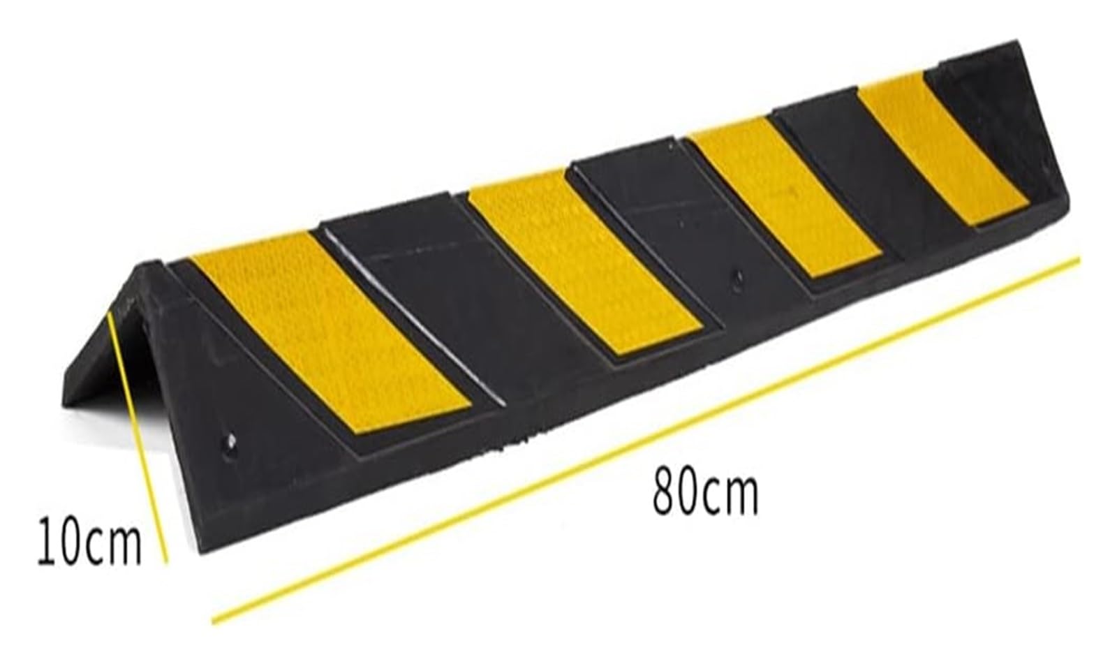 Protector Columnas Garaje Protector De Borde De Esquina De Pared For Garajes, Tira Protectora Reflectante De Esquina De Pared De 80x10x1cm For Estacionamiento De Coches, Almohadilla De Parachoques De