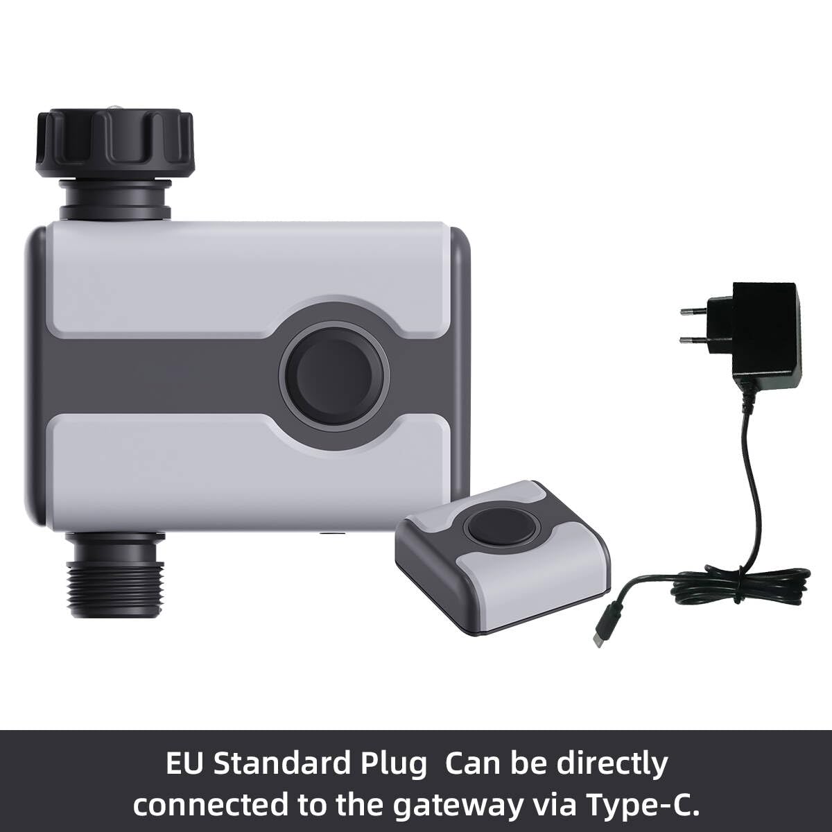 Aqualin Controllo automatico automatico di irrigazione WiFi e RFID, timer intelligente, sistema di irrigazione da giardino con app, portata di 50 m