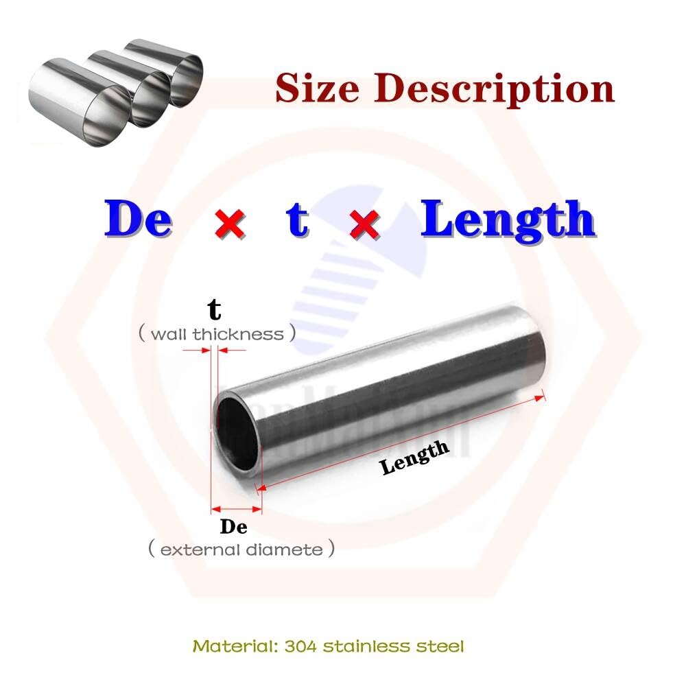 1 szt φ54mm×2mm×300mm 304 rury ze stali nierdzewnej, czyste rury ze stali