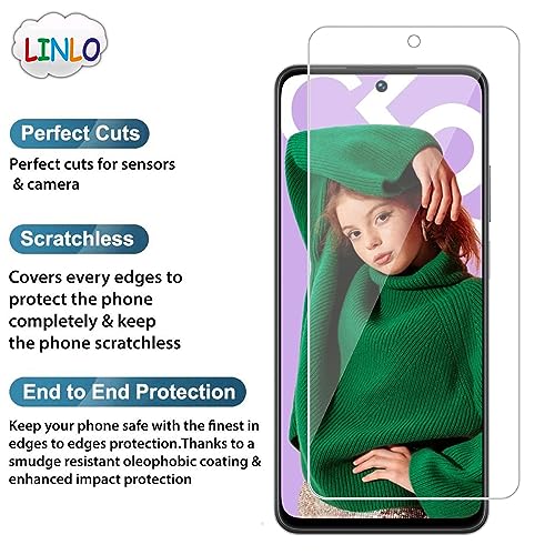 Image of Tempered Glass Screen Protector Compatible for Realme C55 /GT NEO 3 /Narzo N55 with Full Screen Coverage; Except Edges and Easy Installation Kit(Transparent), Pack of 1