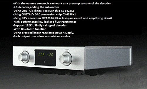 GOWE stereo dekoder USB DAC Bluetooth DAC wzmacniacz słuchawkowy