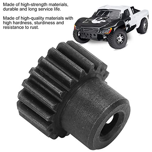 RC Motor Gear, 48P Metall Motor Ritzel 18T Ritzel mit Schraube für 1/10 1/16 RC Car Upgrade