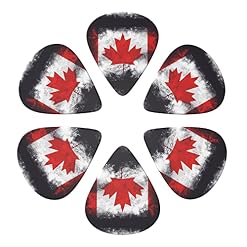 Ensemble de 6 médiators de guitare drapeau canadien pour guitare acoustique, guitare électrique, basse, ukulélé – fin… - Les Beatles, Paul McCartney, John Lennon, RIngo Starr, George Harrison Ensemble de 6 médiators de guitare drapeau canadien pour guitare acoustique, guitare électrique, basse, ukulélé - fin… – Image 4