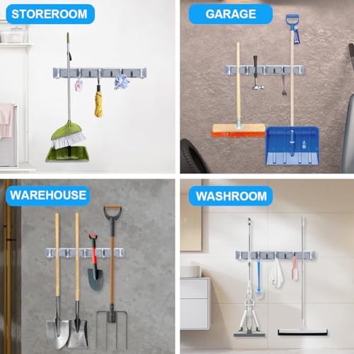 Vicloon Portascopa da Parete, Porta Scope Parete 4...