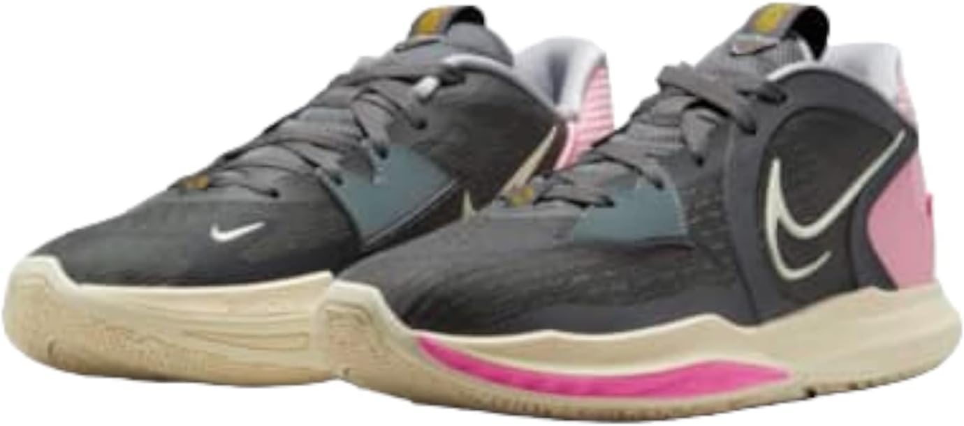 Nike Kyrie 5 Low Men's Basketball Shoes Black/White-Chile Red