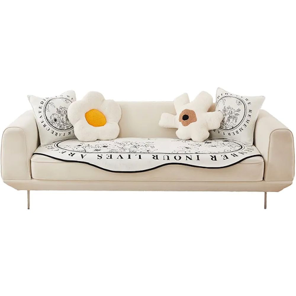 Housse de coussin de luxe pour sublimer votre méridienne de salon en toutes saisons