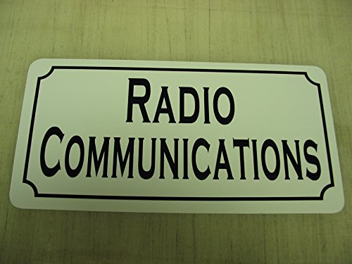 Radio Communications Vintage Style Metal Sign Decor ham