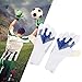 Goalkeeper Gloves, Football Gloves Non Slip Football Goalkeeper Gloves Finger Protection Nylon Breathable Soccer Glove for Football Exercise Training(10 Size)