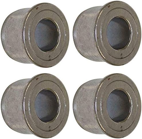 HITY MOTOR (New) Flange Bearing Bushings 4pk Lawn Mower Front Wheel AYP Craftsman Part 532009040 fits 9040H, 9040H-A