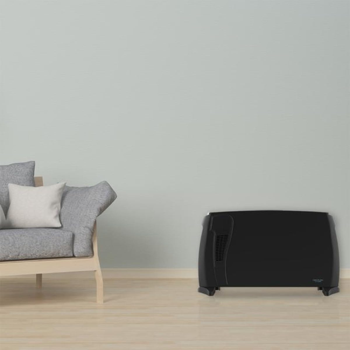 Cecotec Convecteur Ready Warm 6500 Turbo Convection. Puissant, Thermostat Réglable, 3 modes, Pieds, Protection contre les surchauffes, Silencieux, Chaleur 360º, 2000 W. (Convection Plus)