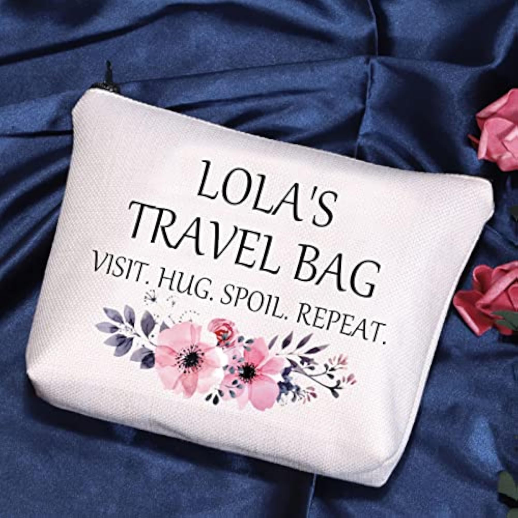 Lola Gift Travel Cosmetic Pouch, Fun Design