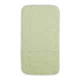 InterDesign iDry Mini Kitchen Countertop Absorbent Drying Mat, Sage Green