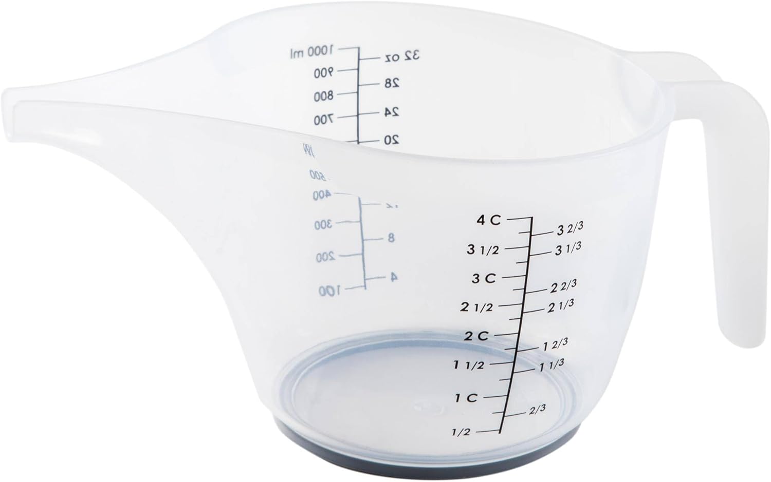 PREPWORKS Tool Measuring Cup, 2 Count, Clear