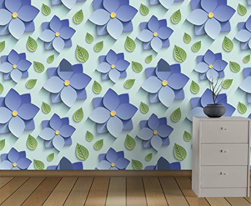 Image of DECOR PRODUCTION Self Adhesive Wallpaper Wall Sticker for Home Decor, Living Room, Bedroom, Hall, Kids Room, Play Room (PVC Vinyl, Water Proof 20 sq.ft) 16x90 Inches Each Strip