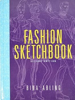 Hardcover Fashion Sketchbook Book