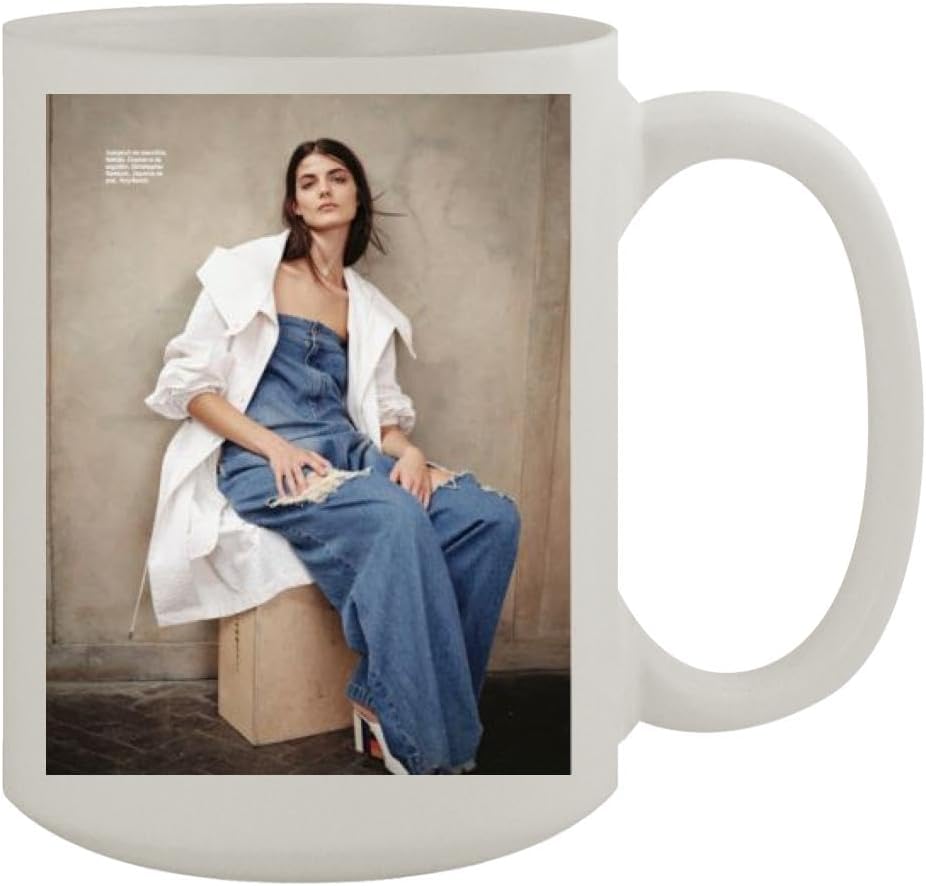 Katryn Kruger - 15oz White Ceramic Coffee Mug SRS #PDI403672