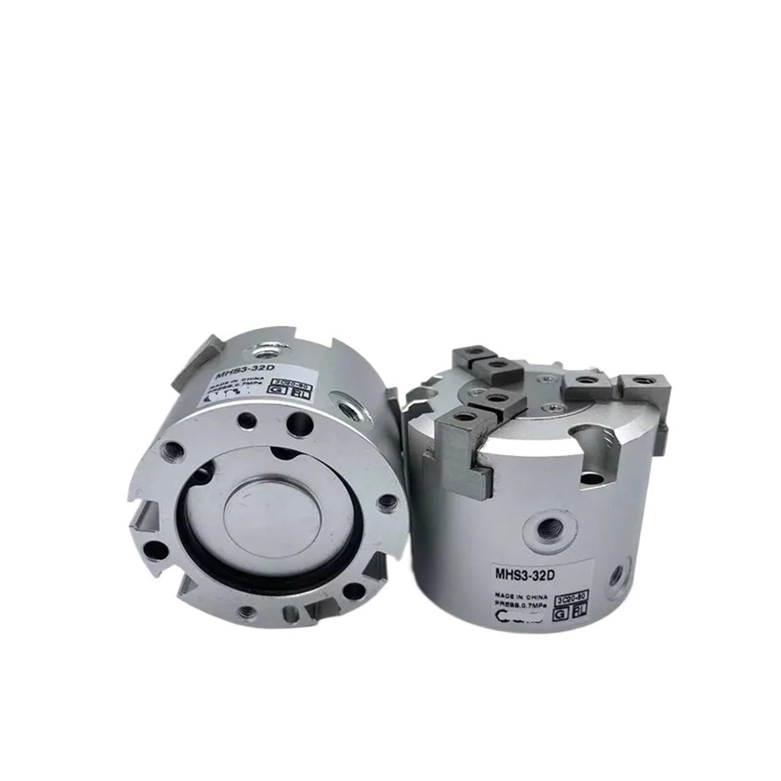 Pince pneumatique à 2 doigts MHS2-63D pour préhension de pièces