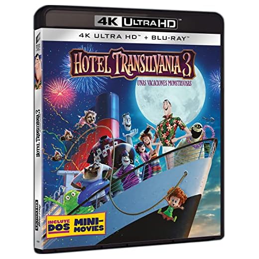 Hotel Transilvania 3: Unas Vacaciones Monstruosas (4K UHD + Blu-ray)
