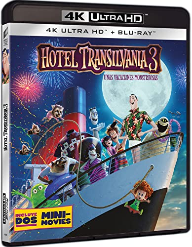 Hotel Transilvania 3 4K Ultra-HD Blu-ray version française pour home cinéma
