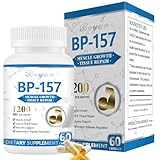 BOYAO BP-157 Peptide Capsules 1200mg (Upgraded Version), Tissue Repair, Strength, Supports Muscle Growth,60 Count