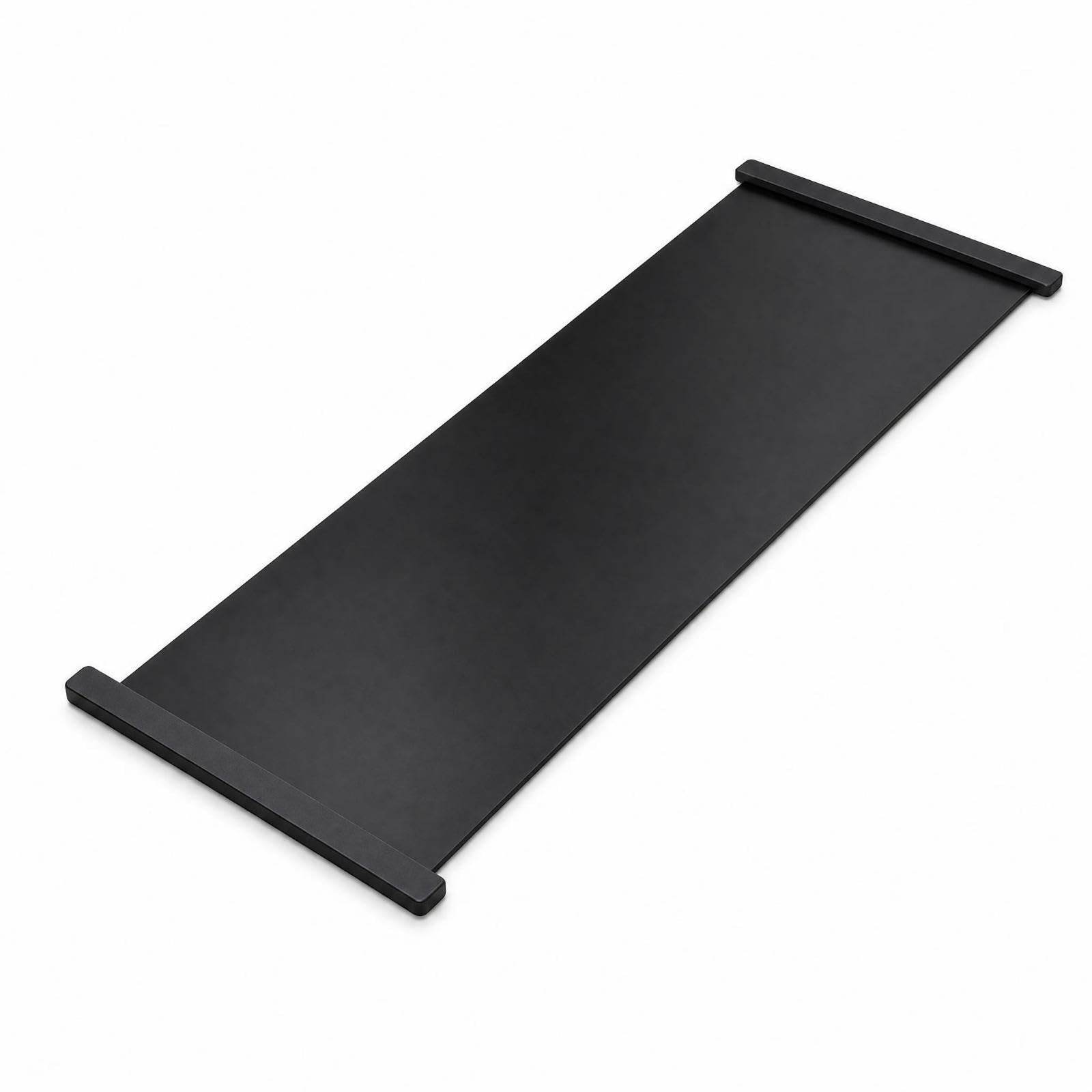Sliding Board Raised End Rails Sliding Exercise Mat Shoe Covers Included Sliding Mat for Home Gym Blk Prof 180CM|Sporting Goods| Fitness Running & Yoga| Fitness Equipment & Gear| Other Fi-image-49